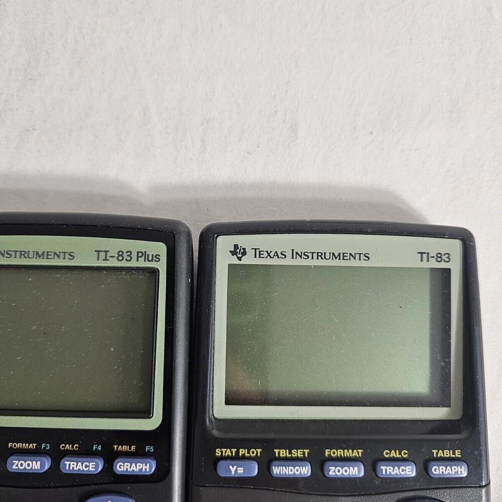 Lot Of Texas Instruments TI-83 Plus & TI-83 Graphing Calculator PARTS ONLY - Picture 3 of 4